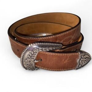 Ariat Brown Genuine Leather Belt